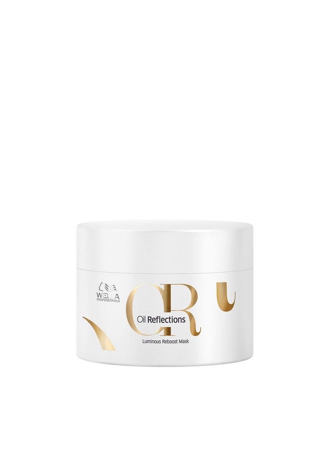 Wella Professionals Oil Reflections Luminous Reboost Hair Mask For Smoothening Hair | 150 Ml | Moisturizing, Hydrating Hair Treatment | With Camellia Oil & White Tea Extracts  - Image 1