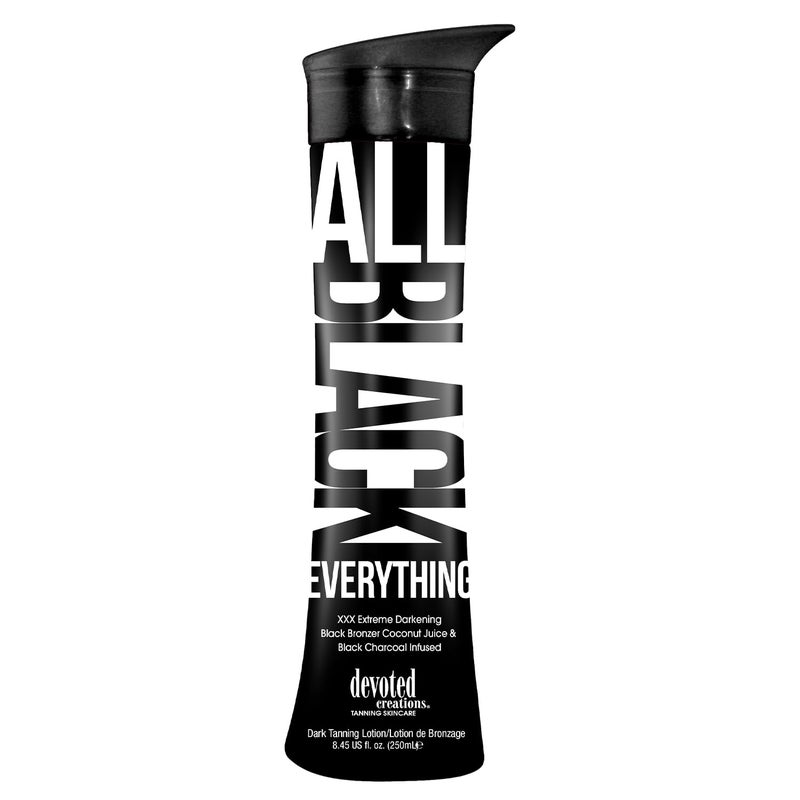 Devoted Creations All Black Everything - Extreme Darkening Black Bronzer Dark Tanning Lotion - Image 1