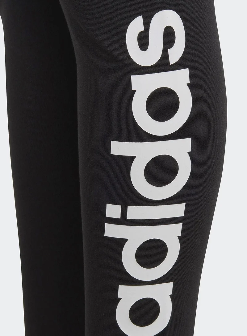 Adidas G Lin Tig Black Training Tights 7-8Y
