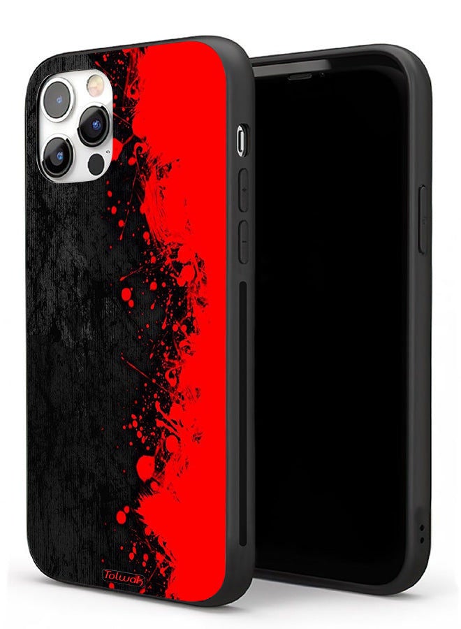Tolwak Apple iPhone 11 Pro Max Protective Case Paint Abstract Pattern - Image 1
