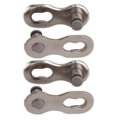 KMC Unisex's 7/8 Speed EPT MissingLink Joining Link, Dark Silver, 7.1mm (2 Pairs) - Image 2