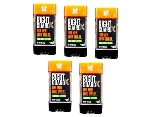 Right Guard Xtreme Defense 5 Antiperspirant Deodorant Gel, Fresh Blast, 4 Ounce (Pack of 5) - Image 1
