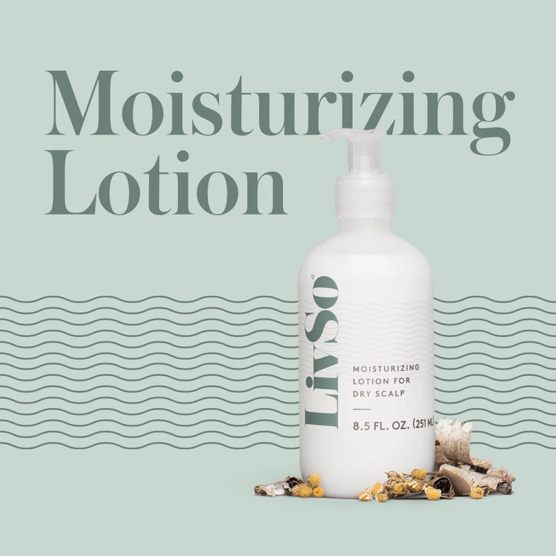 LivSo Moisturizing Scalp Lotion - Moisturizes Hair & Scalp - Naturally Derived - Fresh Feel - Effective (1 Bottle) - Image 2