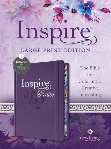 Inspire Praise Bible Large Print NLT, Filament Enabled [Imitation Leather] [May 05, 2026] New Living Translation