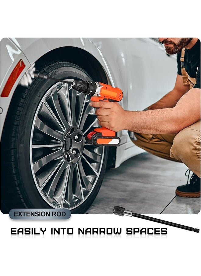 Bukela Soft White Drill Brush Attachment Set - Car Interior Detailing Kit, All Purpose Power Drill Brush with Extend Attachment for Car, Boat, Seat, Carpet, Upholstery, Bathroom, Grout, Floor and Tile  - Image 4