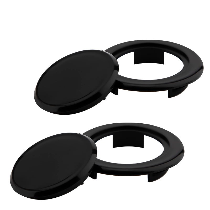 AIEX AIEX 2 Inch 2 Set Patio Table Umbrella Hole Ring and Cap Set Plastic Patio Umbrella Hole Plug Set Including 2 Rings and  - Image 2