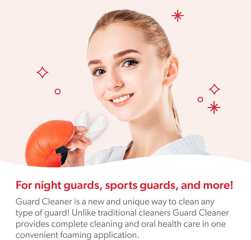 EverSmile Mouth Guard Cleaning Foam Fresh Mint 55ml 1 Pack for Mouth Night Football Boxing Sleep Snoring Grinding All Types of Guards Fights Bad Breath - Image 4