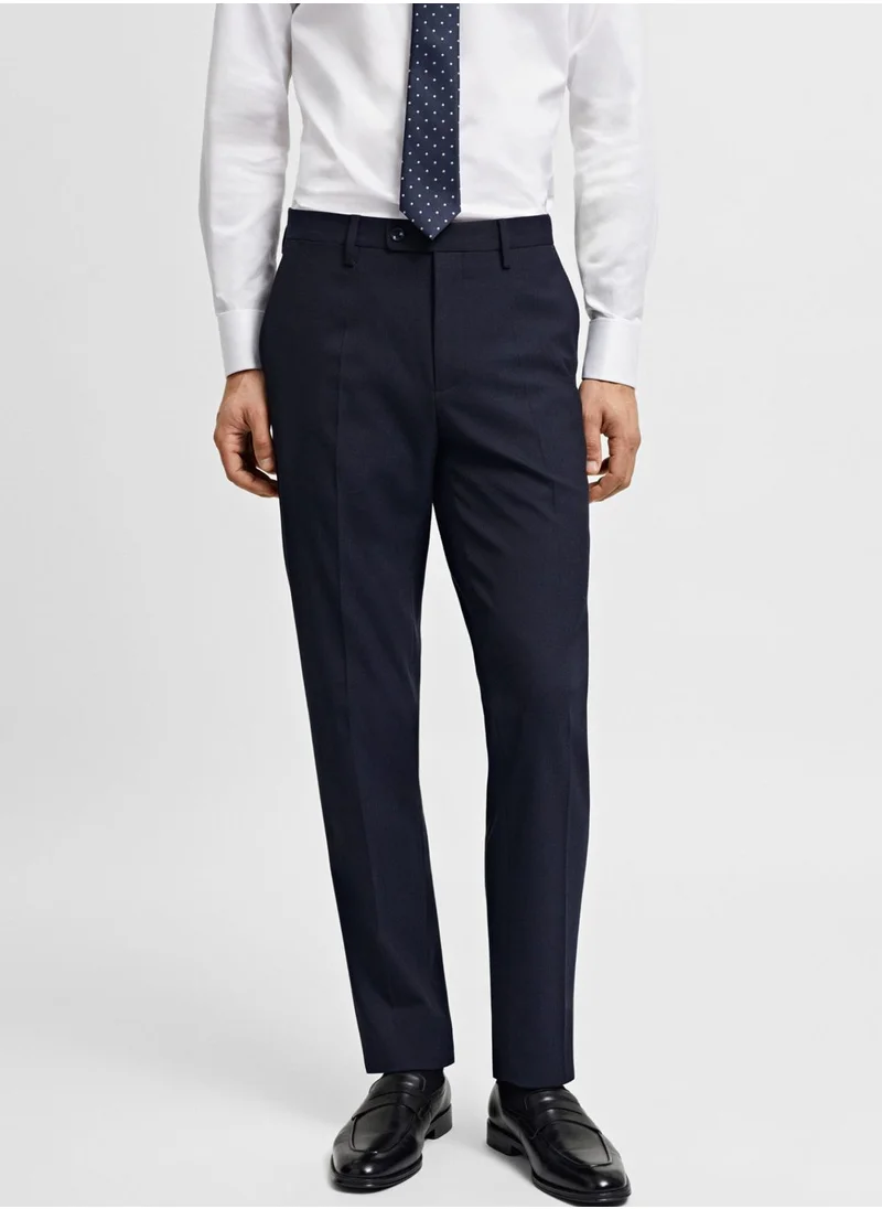 Mango Man Essential Slim Fit Trousers