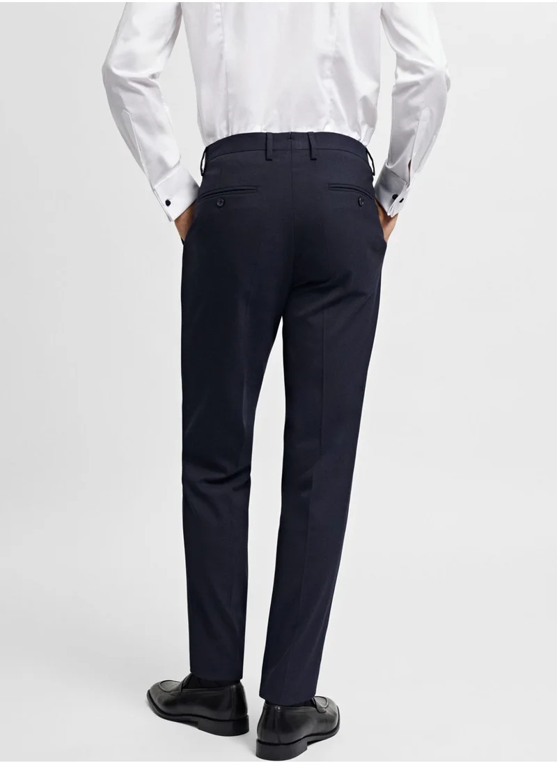 Mango Man Essential Slim Fit Trousers