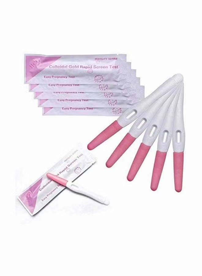 HCG اختبار الحمل - اختبار HCG المنزلية اختبار الحمل في وقت مبكر القلم، كشف الحمل الإناث 5pack - Image 1