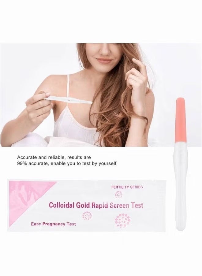 HCG اختبار الحمل - اختبار HCG المنزلية اختبار الحمل في وقت مبكر القلم، كشف الحمل الإناث 5pack - Image 4