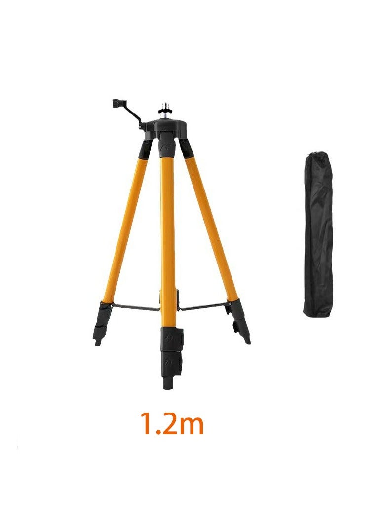 16 Lines Laser Level Green Multifunctional 4D Self Leveling Cross 16 Lines Laser Level with USB Rechargeable Lithium Battery Base Stand Wall Mounted Bracket Iron Board Carrying Bag 1.2M Tripod Stand - Image 4
