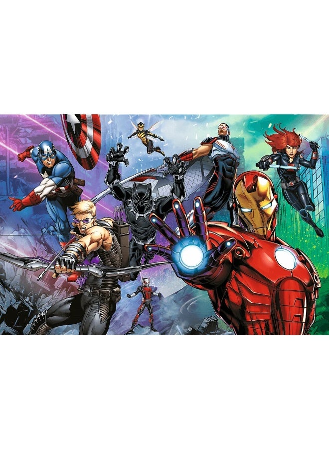 Trefl - Marvel Avengers Always Ready Heroes Puzzle 160 Pieces - 15424 - Image 2