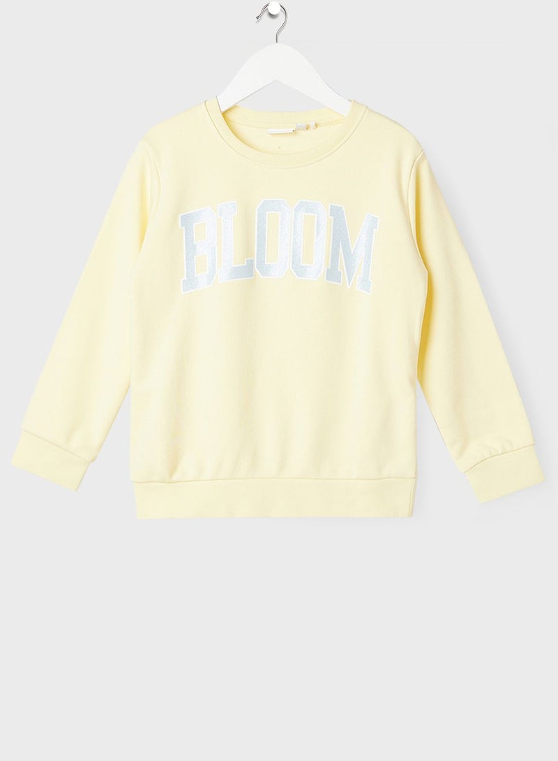 NAME IT Kids Bloom Sweatshirt - Image 1