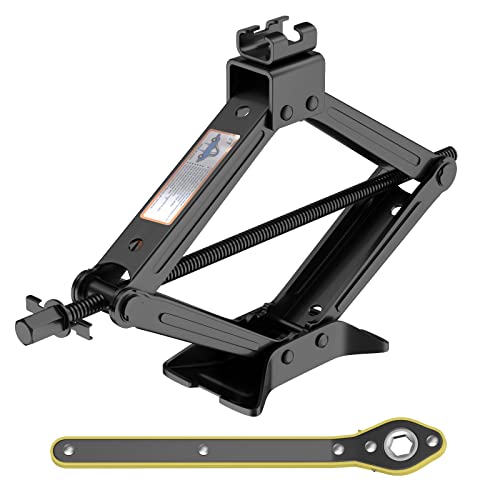 IMAYCC Scissor Jack for Car - 2 Ton (4409 lbs) Car Jack Kit,Quick Lifting Tire Changing Kit, Tire Jack kit for Auto/SUV/MPV (2 Ton) - Image 1