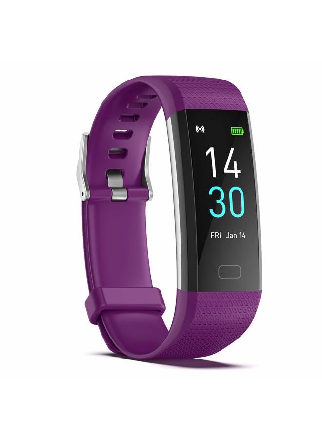 ENGERWALL Fitness Tracker with Step/Distance/Calories Counter, Activity Tracker with Heart Rate Monitor, Slim Style Watch IP68 Waterproof, Sleep Monitor Tracker, Pedometer Watch for Women Men - Image 1