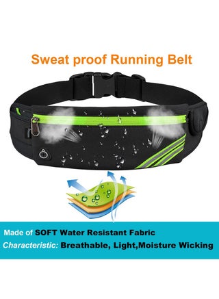 Running waist bag, outdoor sports waist bag, night running reflective belt, waterproof small capacity waist bag, coin purse, key bag, anti-theft mobile phone bag - view 4