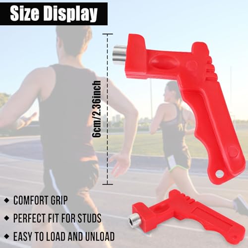 JULMELON 1/4 Inch Steel Track Spikes,60pcs Track Spikes with Spike Wrench for Track Shoes Field Sprinting Cross Country Short Running(Gold) - Image 3