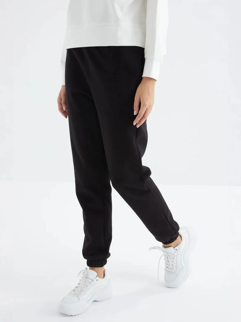TOMMYLIFE TOMMY Women's High-Waist Fleece Jogger Sweatpants