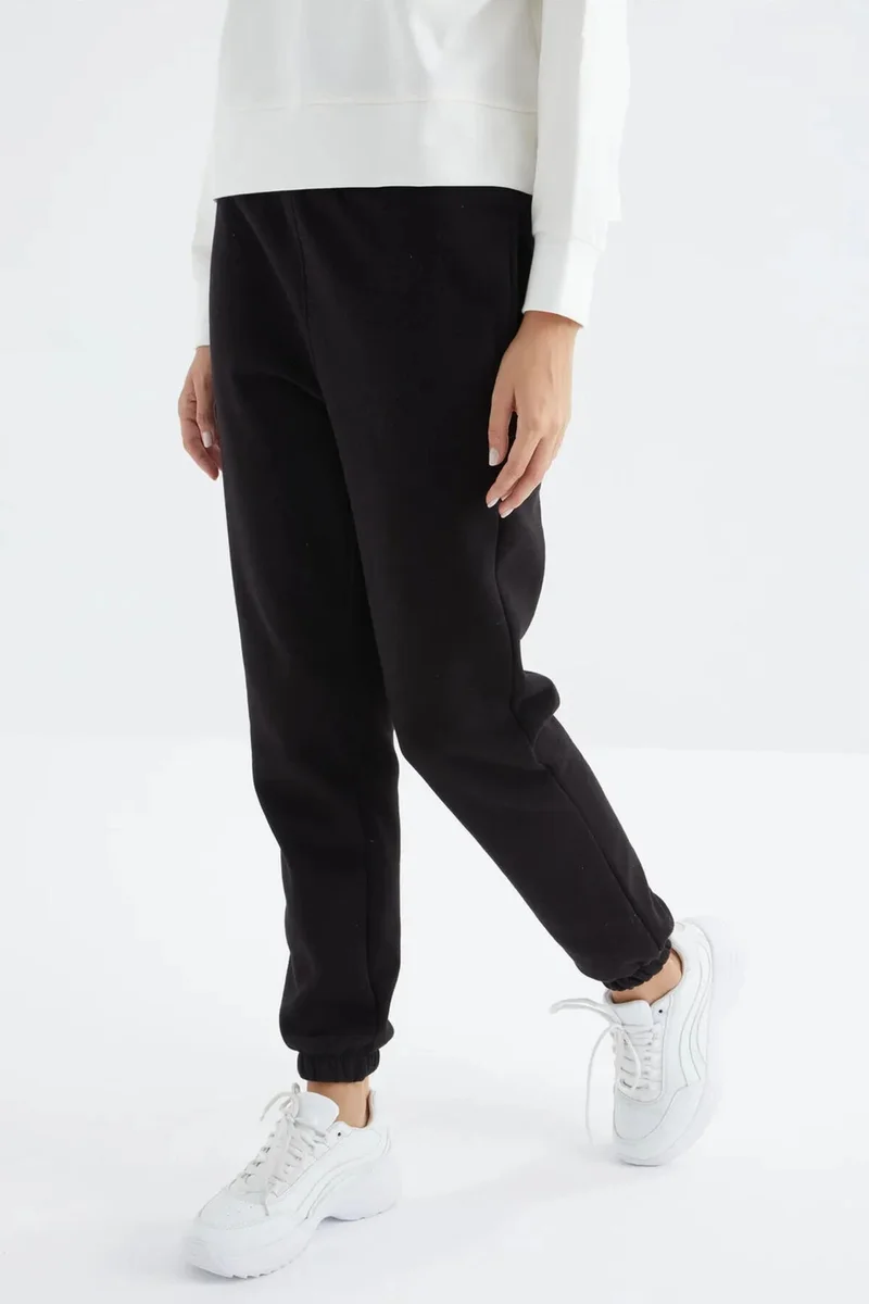 Tommylife TOMMY Women's High-Waist Fleece Jogger Sweatpants