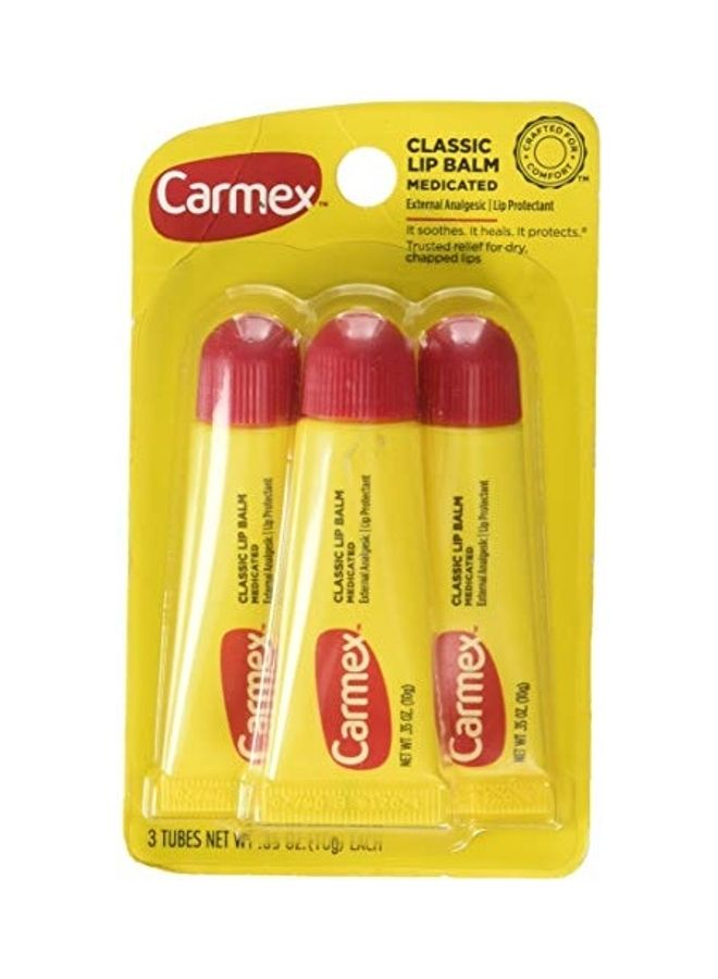 Classic Medicated Lip Balm Yellow 30grams