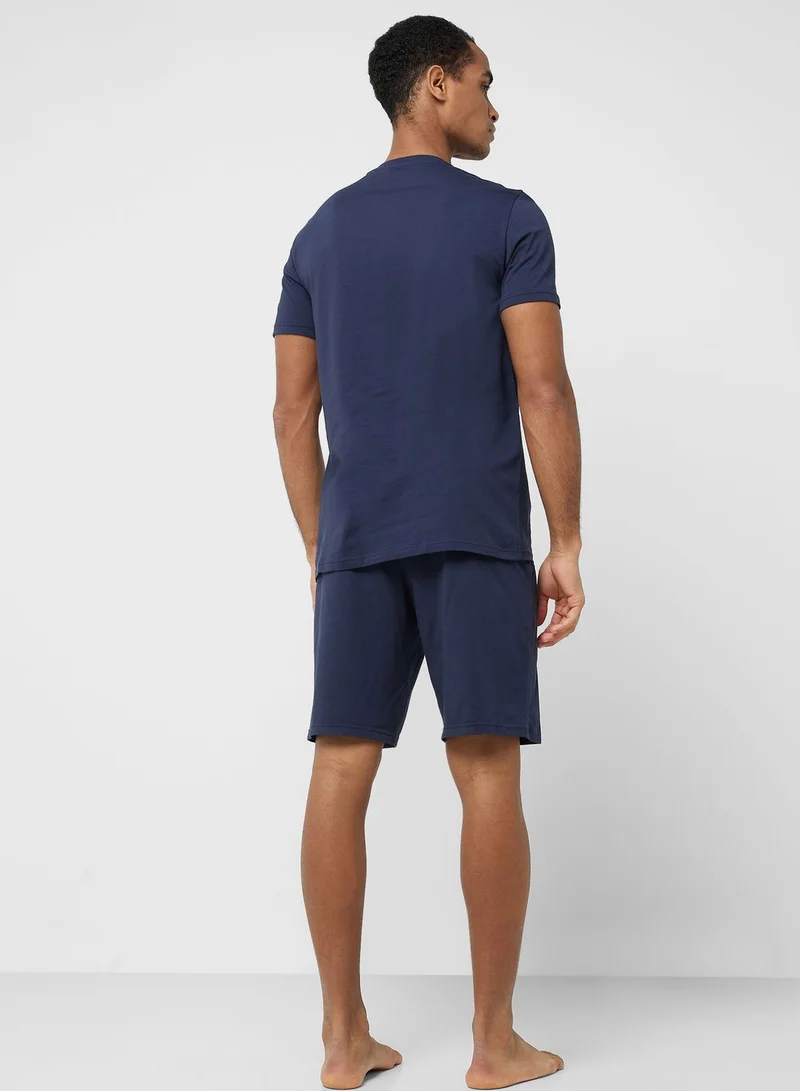 EMPORIO ARMANI Logo Pyjama Set