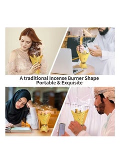 Damanhoor Electronic Incense Burner Cordless Oud Censer Rechargeable Aromatherapy Machine Arabic Incense Holder  - Image 3