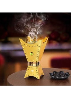Damanhoor Electronic Incense Burner Cordless Oud Censer Rechargeable Aromatherapy Machine Arabic Incense Holder  - Image 4