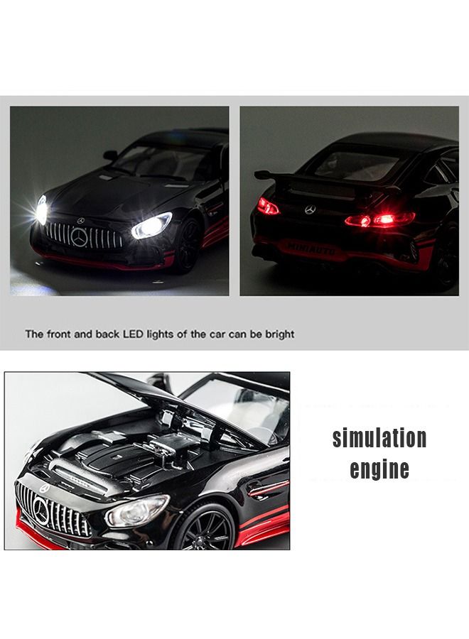 High-Performance Design Mercedes-AMG GTR Die-Cast Model Car With Light And Sound 15x6.3x4.6cm  - Image 4