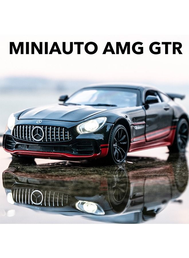 High-Performance Design Mercedes-AMG GTR Die-Cast Model Car With Light And Sound 15x6.3x4.6cm  - Image 5