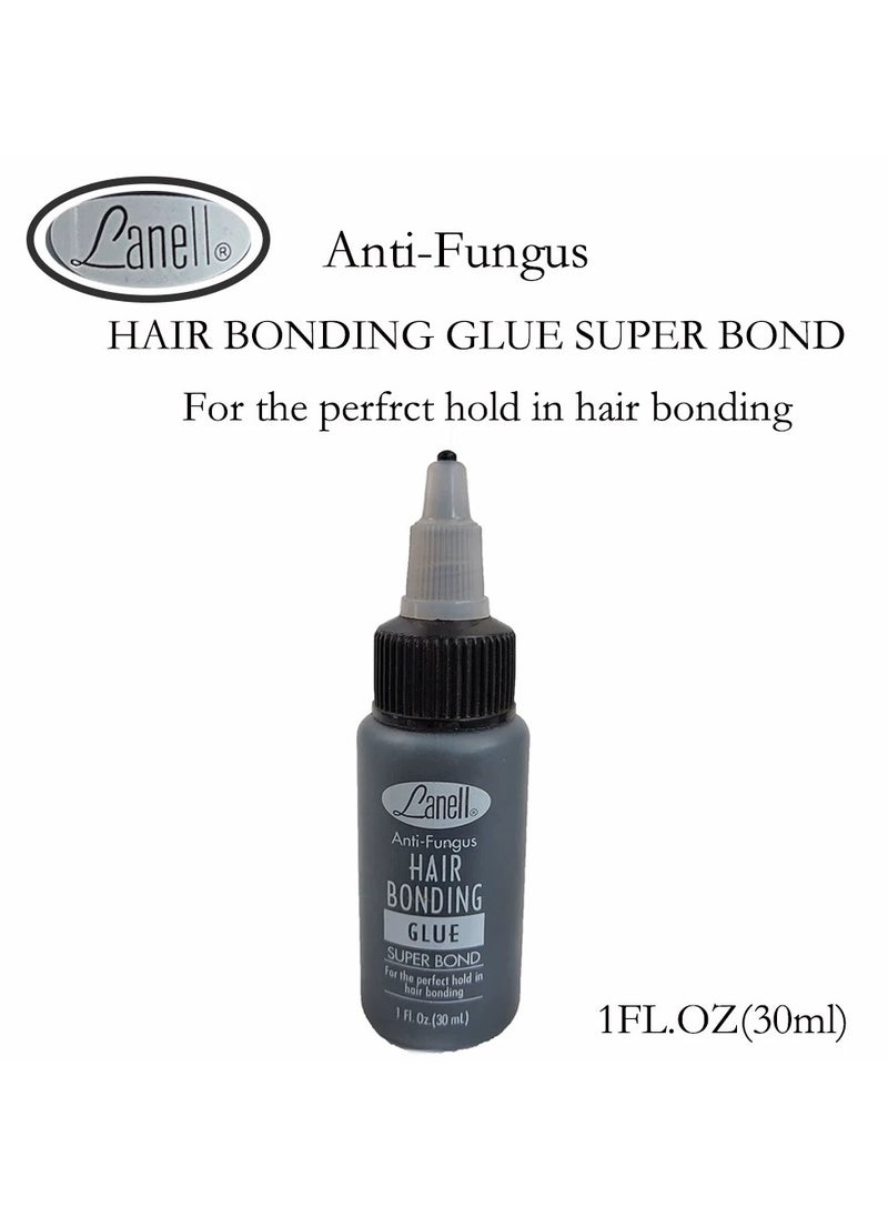 Lanell - Tape in Hair Extension Remover - Fast Acting Hair Extension Remover Wig Glue Remover, Hair Extension Tape Remover, Hair Remover, Wig Tape, Double Sided Hair Extension Tape (30ML) - Image 1