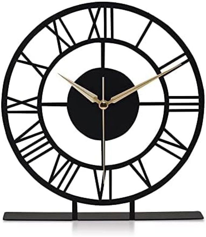 METAL WALL CLOCK LARGE METAL WALL CLOCK FOR LIVING ROOM BEDROOM KITCHEN LATIN NUMERAL WALL CLOCK ANTIQUE METAL WALL CLOCK BIG SIZE MODERN DECORATIVE WALL WATCH STYLE 25