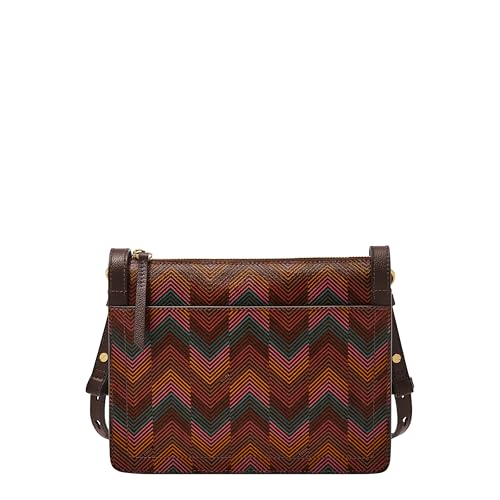 Fossil Taryn Crossbody Bag, Harlow Multi Print - Image 1