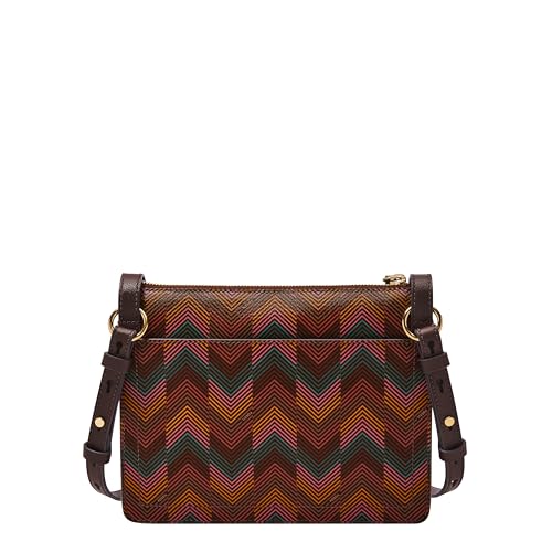 Fossil Taryn Crossbody Bag, Harlow Multi Print - Image 3