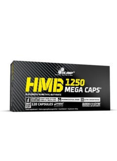 Olimp HMB 1250 Mega Caps, Pharmaceutical Grade, Ultra Concentrated, 120 Capsules 