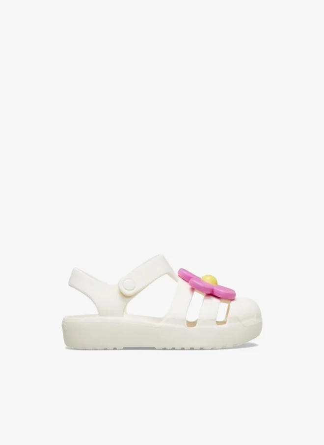 crocs Kids Flower Fisherman Clogs