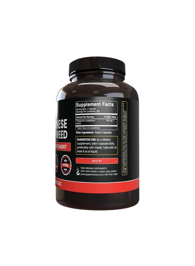 PURE ORIGINAL INGREDIENTS PURE ORIGINAL INGREDIENTS Japanese Knotweed, (365 Capsules) No Magnesium Or Rice Fillers, Always Pure, Lab Verified - Image 3