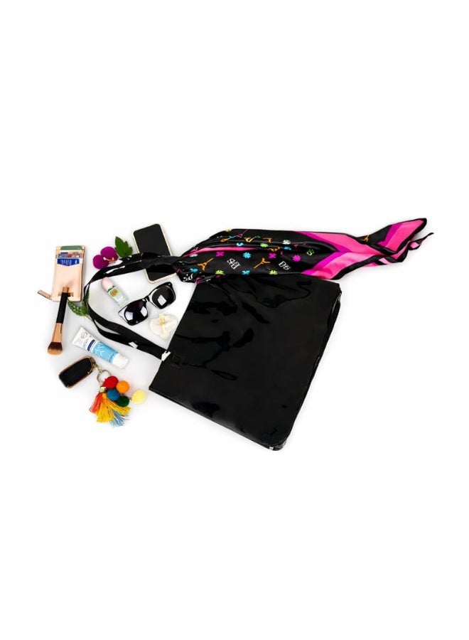 Beach bag - Plastic - Black