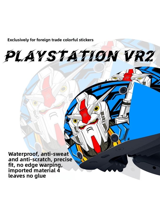 Playstation VR2 One-piece Glasses Sticker Virtual Reality Helmet VR2 Game Sticker-Color:CMS-VR2-017-QQ  - Image 2
