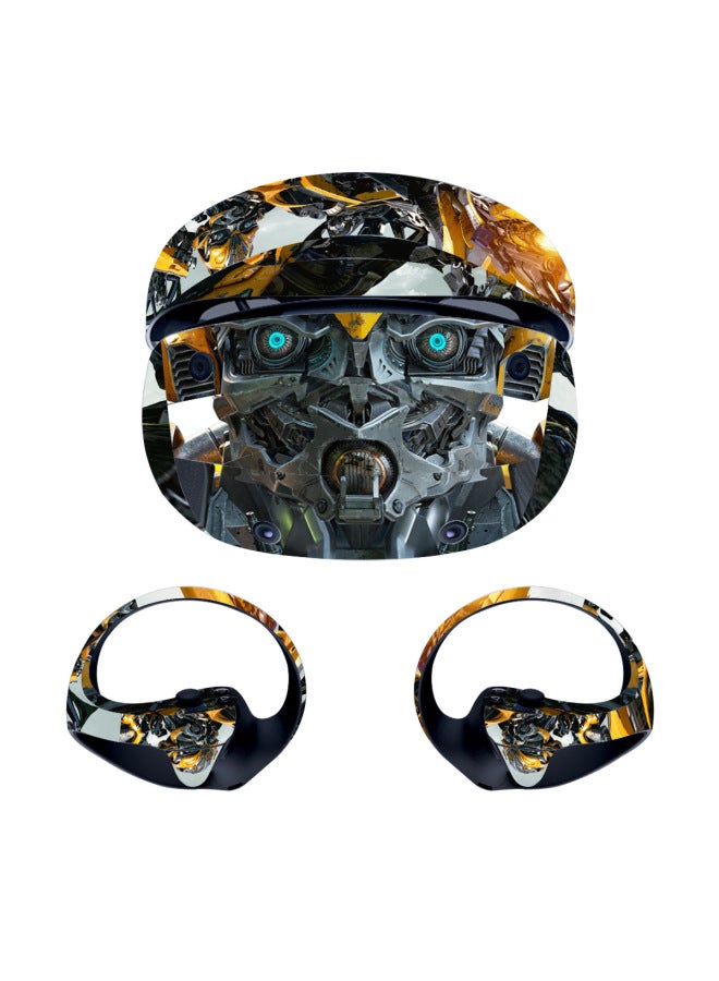 Playstation VR2 One-piece Glasses Sticker Virtual Reality Helmet VR2 Game Sticker-Color:CMS-VR2-017-QQ  - Image 1