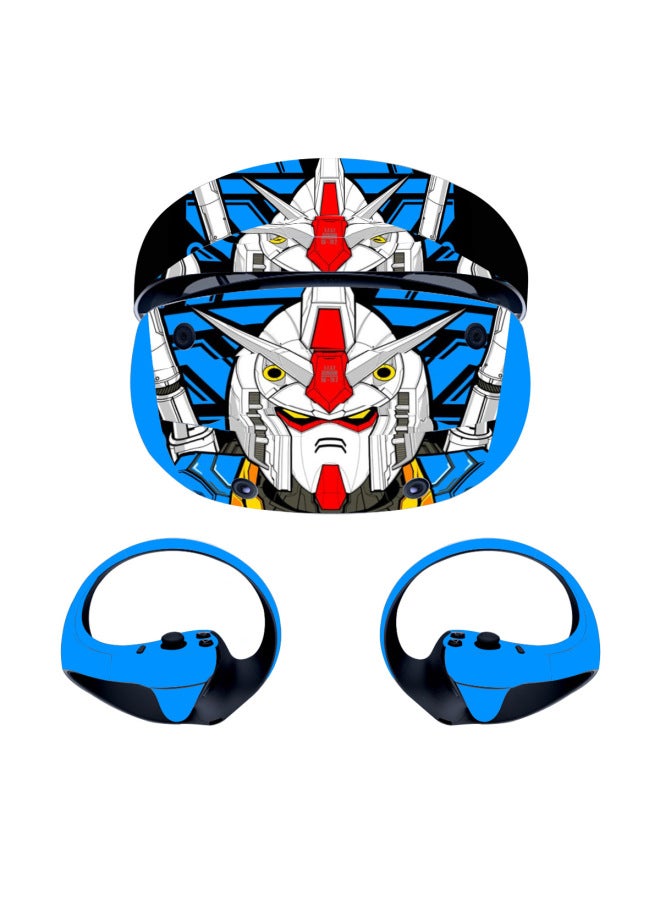 Playstation VR2 One-piece Glasses Sticker Virtual Reality Helmet VR2 Game Sticker-Color:CMS-VR2-017-QQ  - Image 5