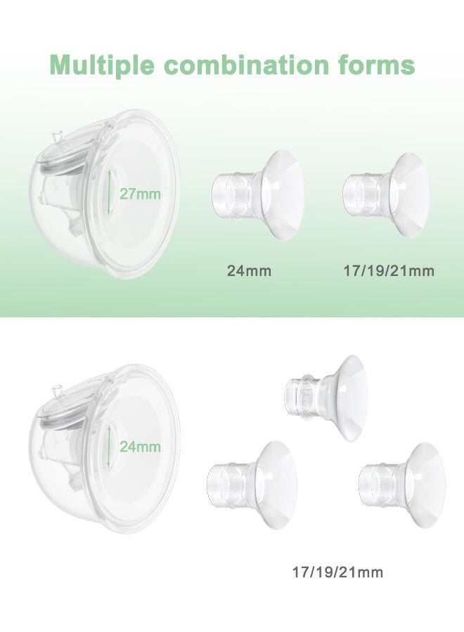 Gowing Flange Inserts 17/19/21mm Compatible with 24mm Breast Pump Flange/Shield - Image 3