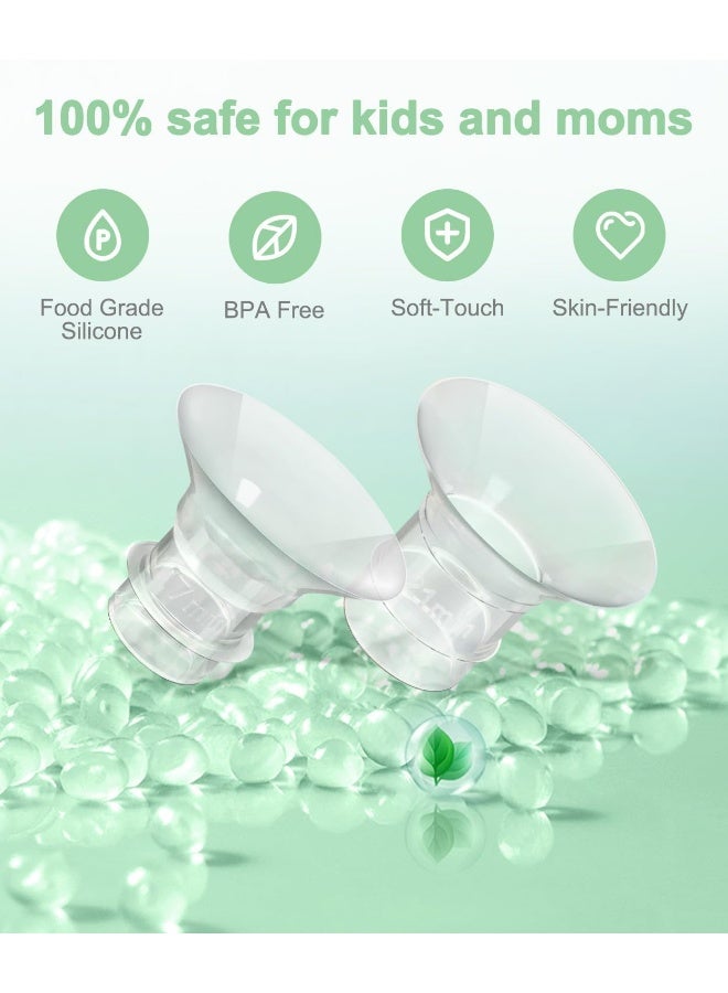 Gowing Flange Inserts 17/19/21mm Compatible with 24mm Breast Pump Flange/Shield - Image 4