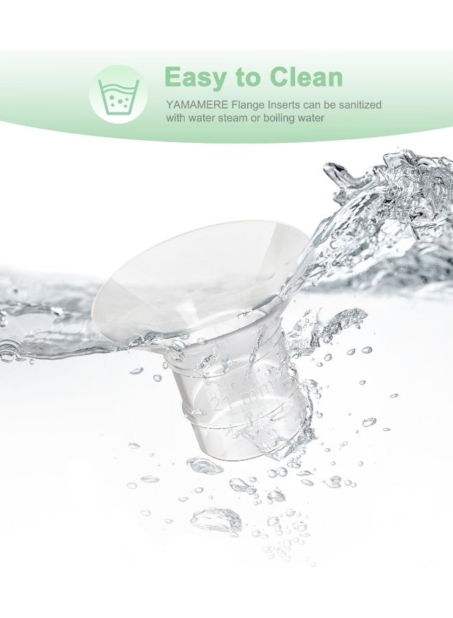 Gowing Flange Inserts 17/19/21mm Compatible with 24mm Breast Pump Flange/Shield - Image 5