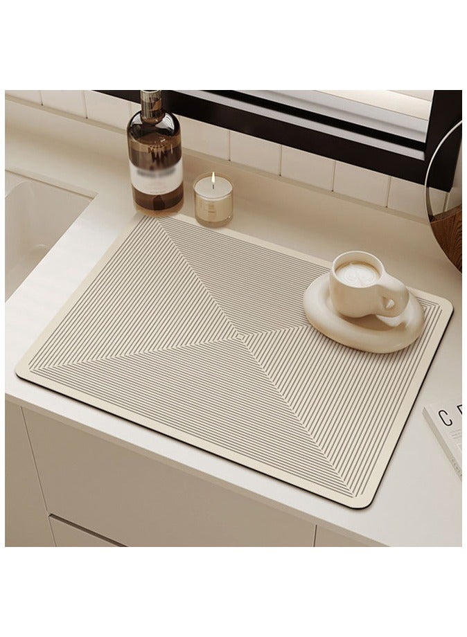 Coffee Mat Dish Drying Mat 