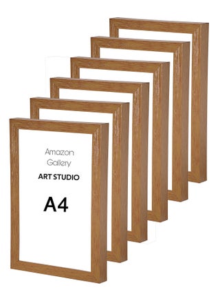 A4 Photo Frame, Wall , 20x30CM(Wood-024)6psc - pzsku/ZA01C6CD09A758B886DF6Z/45/1749303809/3c39c205-1b8e-41ac-9095-ed37cda65812