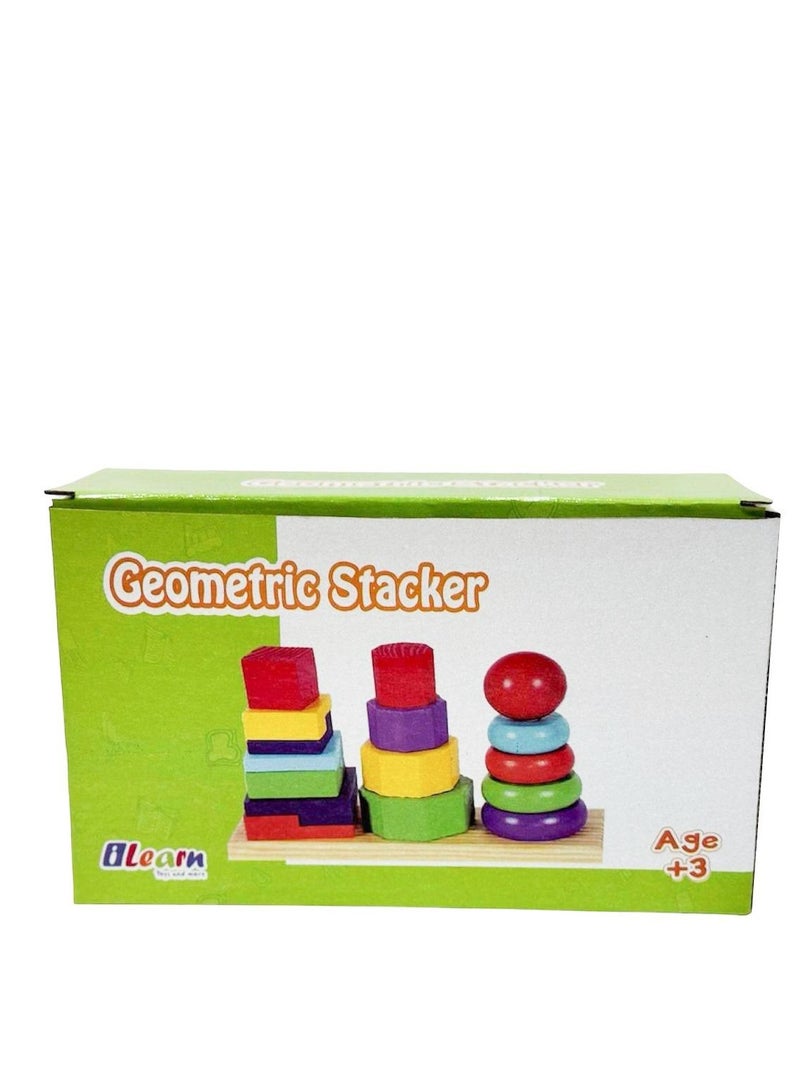 Geometric Shape Columns Medium Size  - Montessori - Image 5