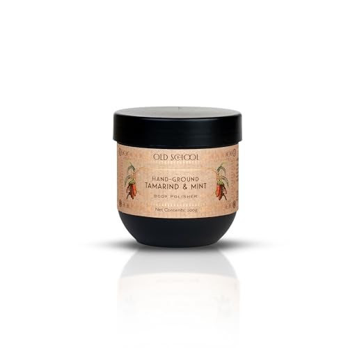 Old School Rituals Tamarind & Mint Body Scrub | Natural Exfoliating & Brightening Body Polisher for Tan Removal, Glowing Skin & Skin Nourishment | 200g - Image 1