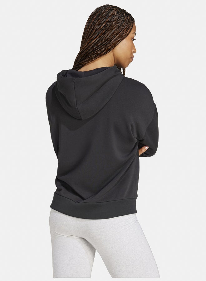 Adidas essentials small logo french terry women's hooded sweatshirt - Image 4