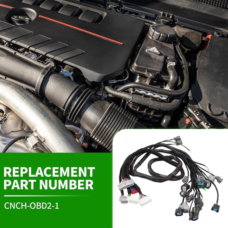 Yunnergo Embedded Engine Harness for Civic Integra B16 B18 D16 OBD2 Budget D&B Series - Image 4